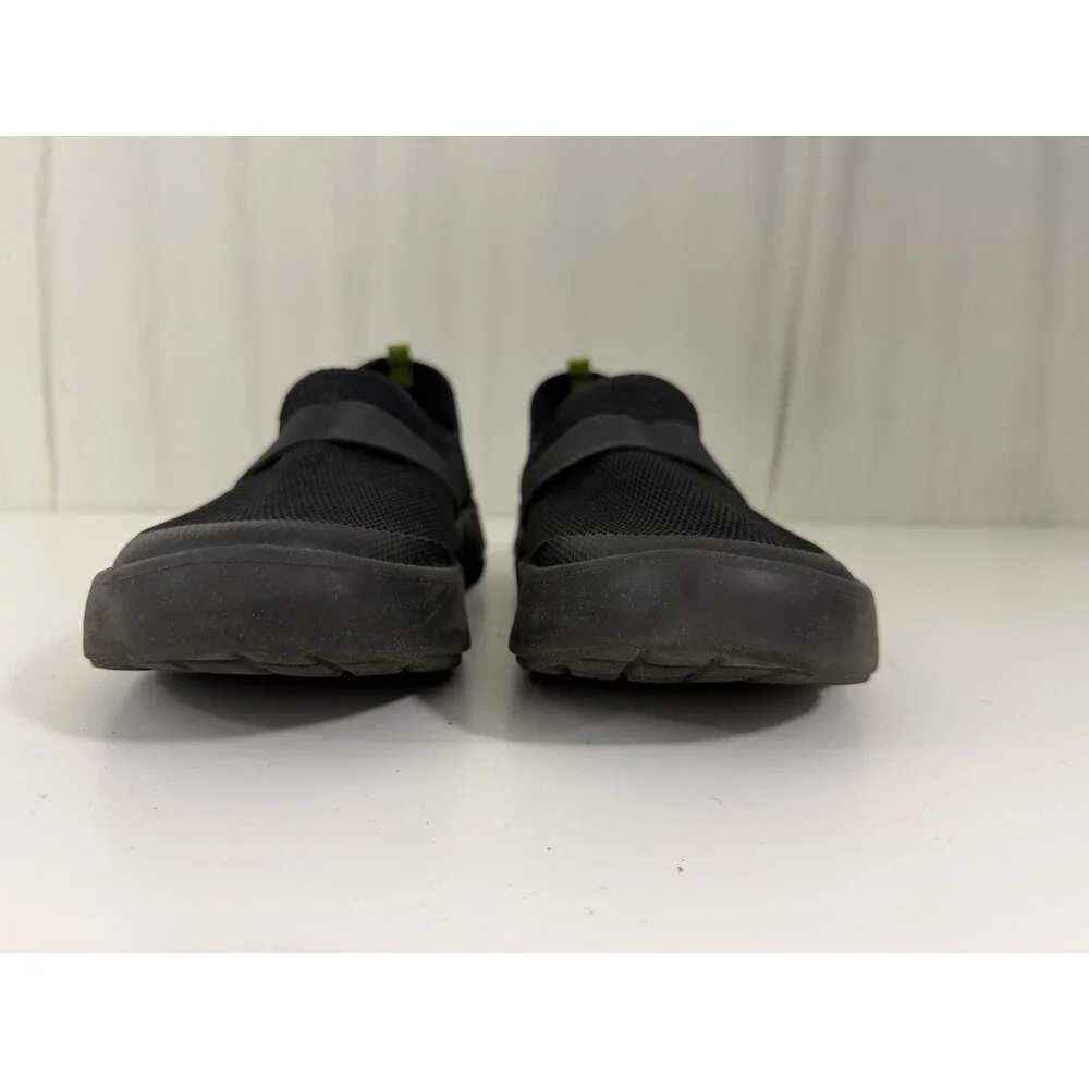 Oofos OOmg Low Shoes Slip On Black Lightweight Recovery Mesh Women's 7